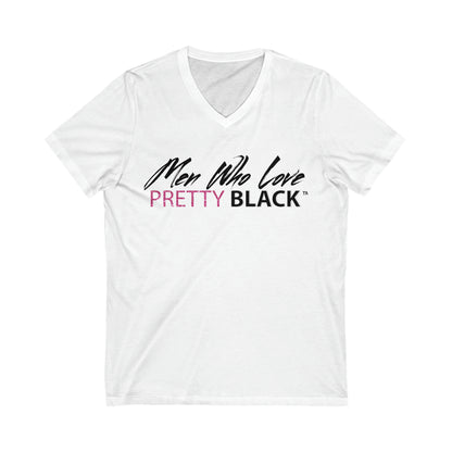 Unisex Jersey Short Sleeve V-Neck Tee